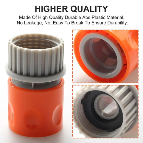 Quick Coupler For Pool Vacuum Heads 2 Pack, Fits Standard American Style Water Inlet, Easy Attach, ABS Plastic Material.