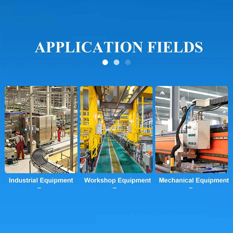 Application fields for Pneumatic Air Control Solenoid Valve S3R08 in industrial, workshop, mechanical equipment settings.