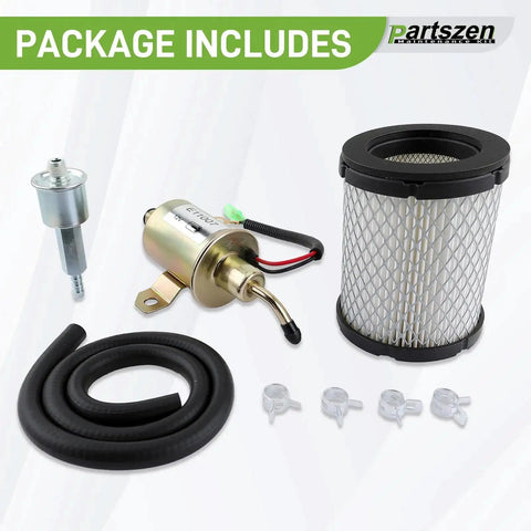 Must Have Fuel Pump And Filter Tune Up Kit For Onan Cummins 4000 4KW Microlite MicroQuiet Generators with fuel line and clamps