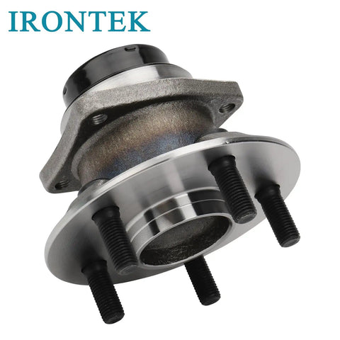 Rear Wheel Hub And Bearing Assembly 512217 2 Pack For Pontiac Vibe 2003 To 2008 Toyota Corolla Matrix Prius 2003 To 2009 With ABS 5 Lug FWD Rear Left Or Right Easy Install front view