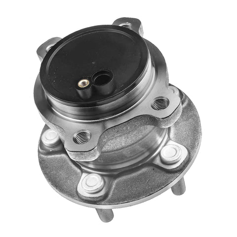 Rear Wheel Bearing And Hub Assembly For Ford Transit Connect 2014 2015 2016 2017 2018 Ready To Roll 5-Lug Rear Left Or Right 4-Bolt Flange ABS Magnetic Encoder FWD