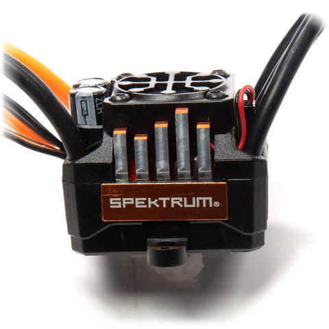 Firma 85A Brushless Smart ESC And 3300Kv Sensorless Motor Combo with telemetry-ready system in black housing, front view