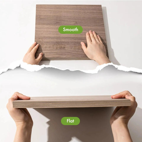 Six Pack One Eighth Inch Walnut Plywood Sheets 12 By 16 Inch For Laser Cutting Engraving And Pyrography 3mm Thick Wood Sheets Set Of 6