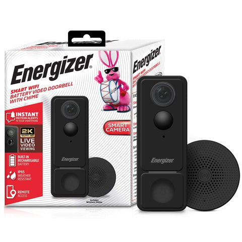 2K Video Doorbell With Chime And Rechargeable Battery, Dope Smart Security Camera With 2 Way Audio, Night Vision, on packaging