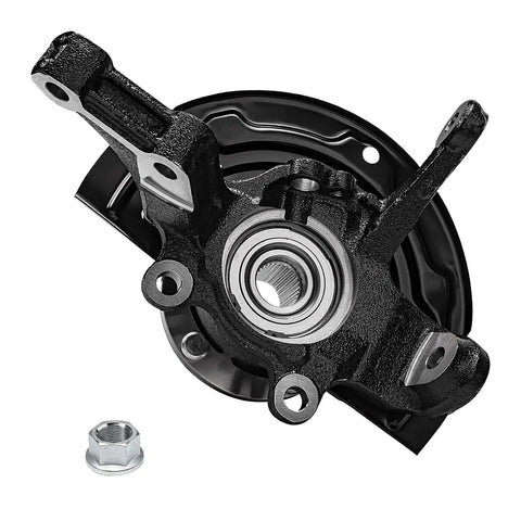 Plug-and-Play Front Right Steering Knuckle and Wheel Hub Bearing Assembly For 2002-2006 Nissan Altima And 2004-2008 Maxima Replacement