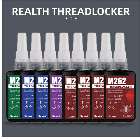 10ml Four Pack Thread Locker For Nuts And Bolts M222 M243 M272 M290 Keep It Tight On Every Thread Anaerobic Thread Locking Compound