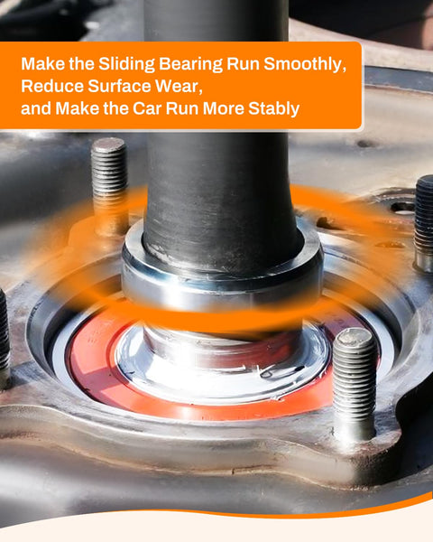 Rear Axle Bearing Retainer Inner Ring installed on axle, highlighting smooth operation in Land Cruiser, Tundra, LX570.