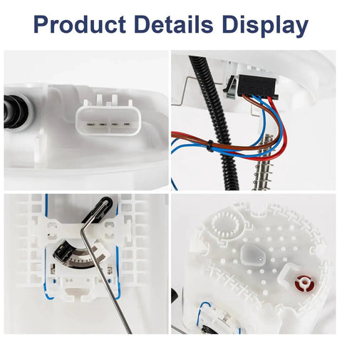 Electric Fuel Pump Module Assembly With Sending Unit O Ring For 2008 2010 Chrysler Town And Country 3.3L 3.8L 4.0L V6 Dodge Grand Caravan Routan Gas Engines Direct Fit Replacement With No Hassle Install And High Quality O Ring For Easy Install details display