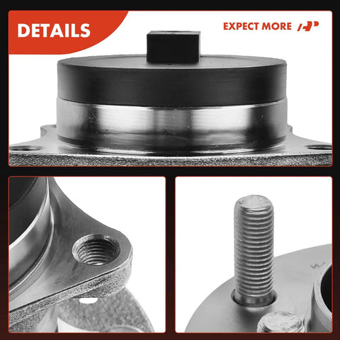 Close-up details of Two Pack Rear Wheel Bearing And Hub Assembly 5-Lug Fit Mazda CX-7 2007-2012 FWD Only
