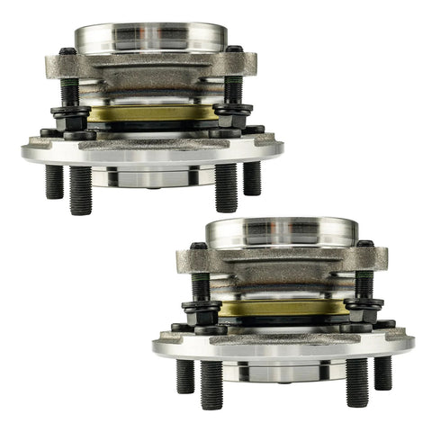 515202 Front Wheel Bearing And Hub Assembly Compatible With 2007 2021 Toyota Tundra And 2008 2022 Toyota Sequoia Two Piece Set