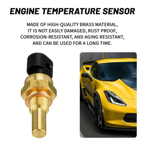 Engine Coolant Temperature Sensor For Chevy GMC Cadillac Buick ECT Temperature Sensor Replacement OEM Parts 12608814