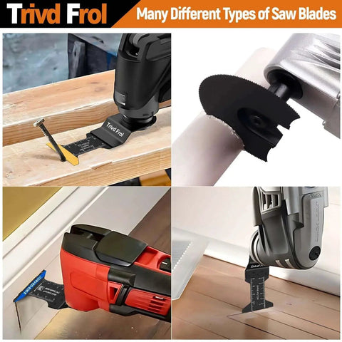 121 Pack Oscillating Saw Blades Kit All In One With Titanium Blades Sandpaper And Sanding Pads For Wood Metal And Plastic Cutting Multitool Blades Set Fits Bosch DeWalt Ryobi Milwaukee Includes HCS Bi Metal Curved Edge And Japanese Teeth used in different tools