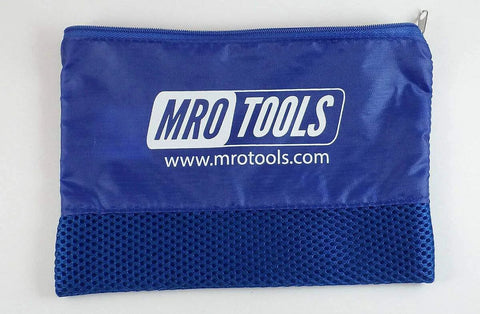 Blue mesh carry bag for Beginner Cleco Sheet Metal Fastener Kit
