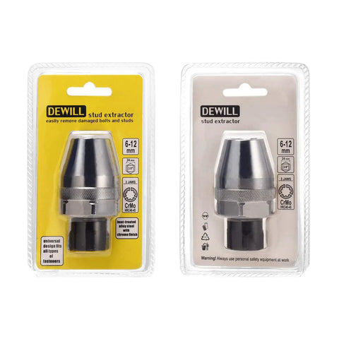 Broken Bolt Remover And Stud Extractor For One Quarter To One Half Inch Rounded Fasteners Rusted Or Painted Bolts Hexagonal Flat Design