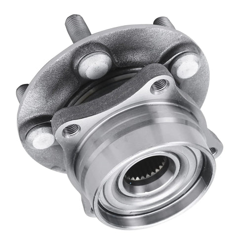 Front Wheel Bearing Hubs Replacement Kit For Toyota Prius 2004-2009 Ready To Roll Two Front Hub Assemblies With Bearings 5 Bolt Non ABS