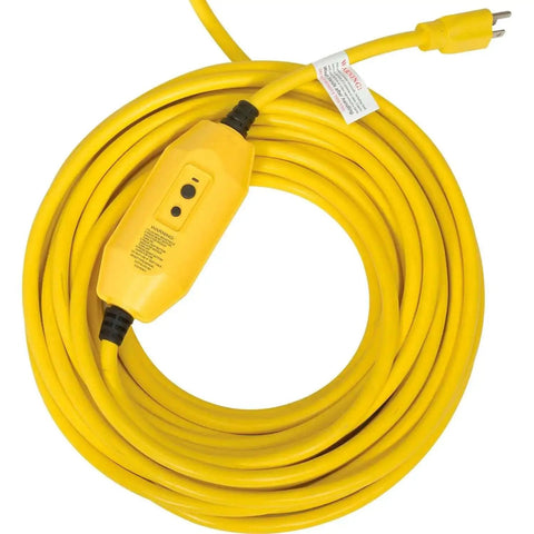 50 foot safety power cord with GFCI plug for Corded Low Speed Floor Machine, 17 Inch Cleaning Path, Stainless Steel Construction