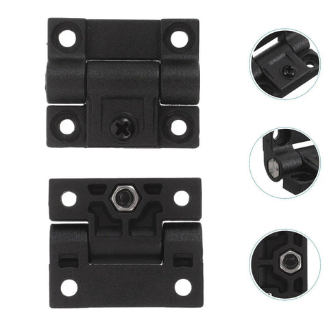 Durable Plastic Cabinet Door Hinges With 90 Degree Torque Ball Bearing Positioning And Friction Type For Kitchen Cabinets