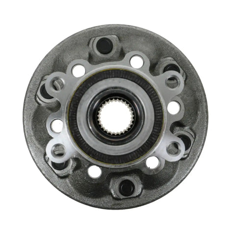 Front view of Front Wheel Bearing And Hub Assembly For 4WD With Abs Sensor Direct Fit Compatible With 2009 2012 Chevrolet Colorado And GMC Canyon