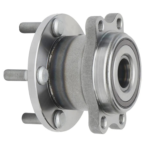 Rear Wheel Bearing Hub Assembly Pair For 2005-2009 Subaru Outback And Legacy, 5 Lug, M12x1.25, ABS Encoder, 4-Bolt Square Flange