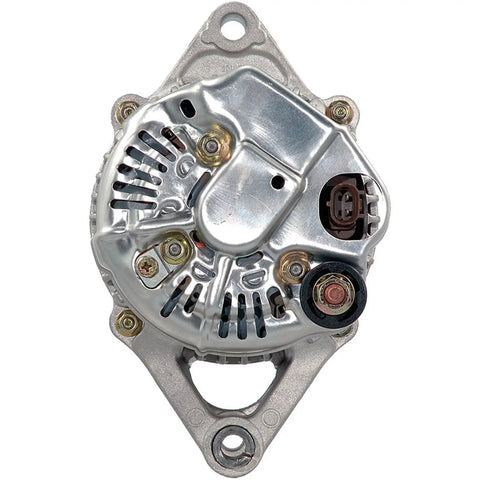New High-Performance Automotive Alternator 335-1283 19298436, 100 Percent New Components, rear view showing connectors