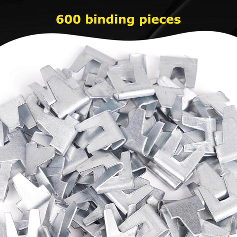 600 wire cage clips for Heavy Duty Fence Pliers With 600 Wire Cage Clips J Clip And Snap Ring Fasteners 6.7 Inch Pliers