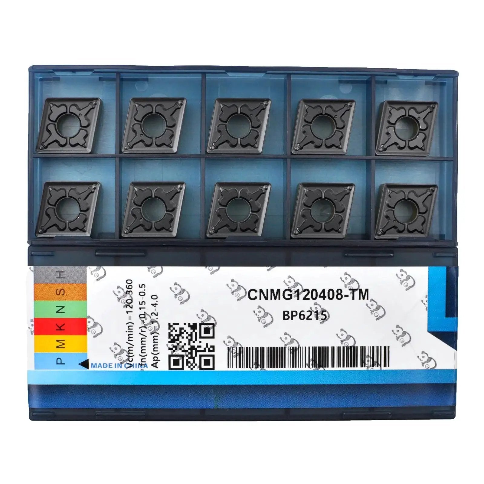 CNMG turning inserts for steel machining | 10 pcs High...