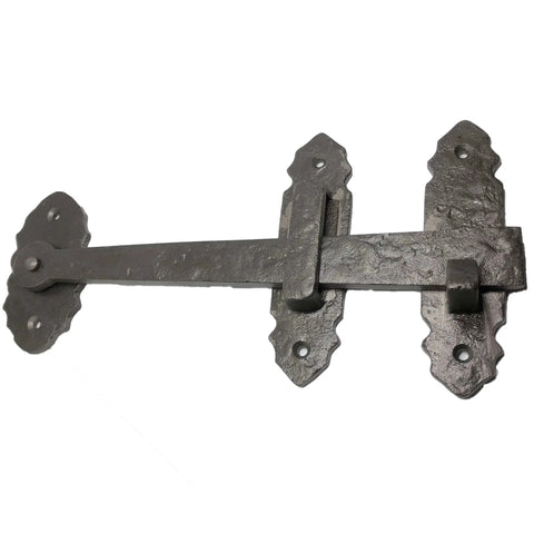 Antique Style Bronze Door Bolt Latch 10 Inch DB126 with vintage cast iron finish for gates and doors