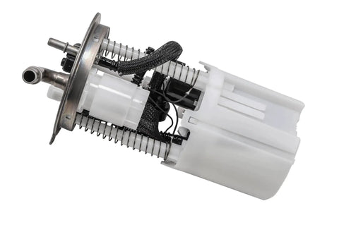 GM Fuel Pump Module Kit 19418261 Plug And Play OE Quality, shown in close-up with connectors and wiring visible.