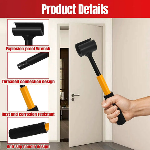 4 In 1 Door Hinge Adjustment Tool For Cabinet Doors FurUlixty 0.55 To 0.98 Inch Anti Slip C Wrench Spanner With Threaded Handle