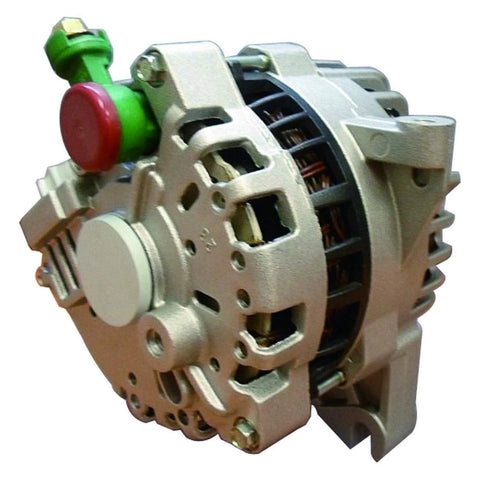 Front view of Alternator 8318 Replacement For Lincoln Navigator Ford F150 Expedition V8 5.4L 2005 2008 Ready For Quick Install