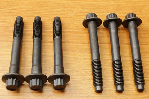 OEM Hub Bearing To Knuckle Mount Bolts Set Of 6 For Wrangler Cherokee on wooden surface