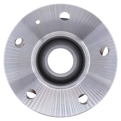 Top view of Front Left Or Right Wheel Bearing And Hub Assembly With Bolts For Audi A4 A5 A6 A7 A8 S5 Allroad Q5 RS5 S6 S7 S8 Fits 2009 2018 Models Heavy Duty Plug And Play Wheel Hub Replacement