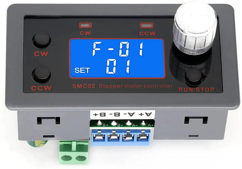 2in1 DC Stepper Motor Driver Controller Integrated Board 5 To 30V 4A With Forward Reverse Pulse Speed And Angle Control