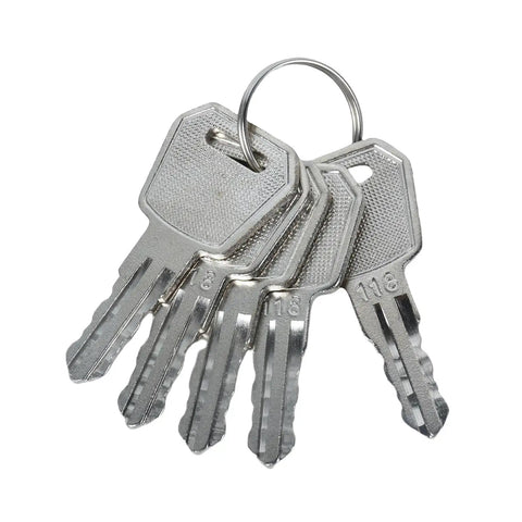 Five Pack Replacement Keys 118 for Big Joe Electric Pallet Jacks E30 EZ30 EPT20-15ET EPT20-18EA ES10-10ES ES10-10MM ES10-22DM ES10-22MM JX1 JX2