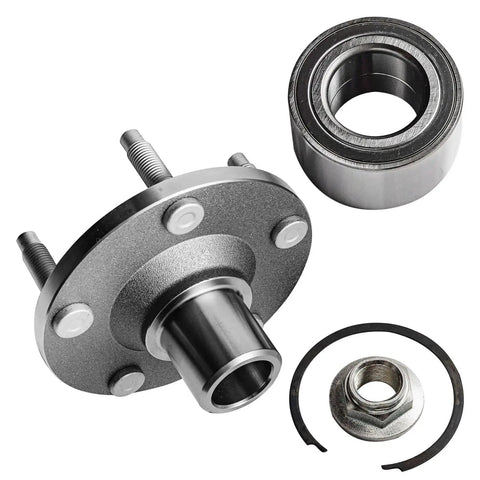 2 Front Wheel Bearing Hub Assemblies Kit For Ford Escape 2001 To 2012 Mazda Tribute 2001 To 2011 Mercury Mariner 2005 To 2011 With 5 Lug Hubs