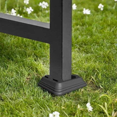 8-Piece 1/4 Inch Griddle Leveling Shims Kit For Blackstone Griddle, stackable plastic shim under leg on grass