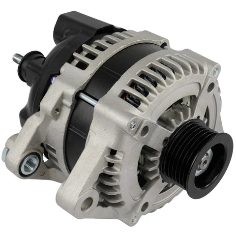 New Beefed Up 150 Amp 12V Alternator For Hyundai Santa Fe 2010 2012 And Kia Sorento 2012 2014 With 6 Grooved Pulley CW Rotation