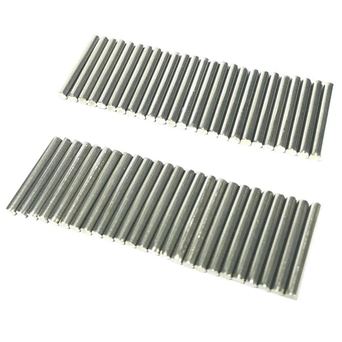 50 Pieces 3Mm By 25Mm Dowel Pins M3 Shelf Pegs Stainless Steel 304 for shelves and bunk beds high precision ground to tight tolerances