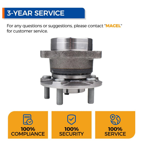 512518 Rear Wheel Hub Bearing Assembly For Subaru Crosstrek 2016 2020 Forester 2014 2018 Impreza 2012 2019 XV Crosstrek