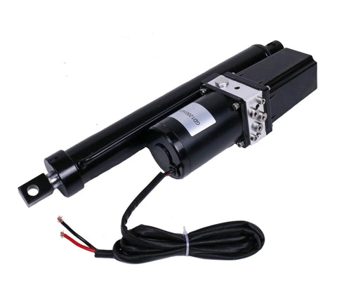 Heavy Duty Workhorse 12V DC Electric Linear Actuator With 12 Inch Stroke For Dump Trailers And Lift Tables 1760 To 2300 Lbs Push Load