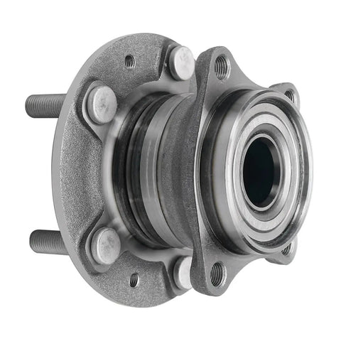 Rear Wheel Hub Bearing Assembly For Mazda CX7 AWD 2007 2008 2009 2010 2011 2012 5 Lug Pattern 4 Bolt Square Flange Non ABS 512350 Direct Fit Drop In Replacement Designed For Quiet Ride And Smooth Handling