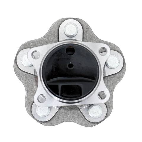 Top view of a Rear Wheel Bearing Hub Assembly For 2013 2019 Nissan Sentra 5 Lug Rear Left Or Right OE Replacement