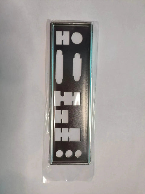IO Shield Backplate Replacement for B450M PRO VDH Plus Motherboard Rear Baffle in stainless steel