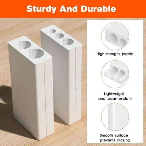Round Polymer Clay Bead Roller Kit For DIY Jewelry Making Bead Roller Tool For 6mm 8mm 10mm 12mm And 14mm Beads featuring high-strength plastic.