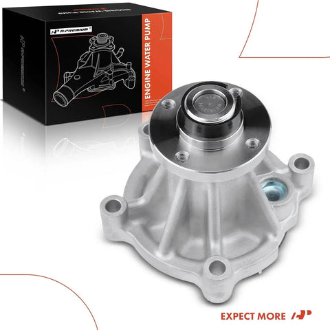 Engine Water Pump With Gasket For Ford Crown Victoria, Mercury Grand Marquis, Lincoln Town Car 1991 To 1997 4 6L V8 Replacement OEM Grade, Gasket Included, High Performance Cooling Solution