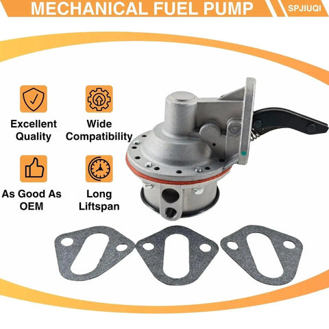 Beefy Mechanical Fuel Pump For Jeep CJ5 CJ5A CJ6 CJ6A Dispatcher Jeepster Commando Willys DJ3 DJ5 DJ6 Two Point Two Liter Inline Four