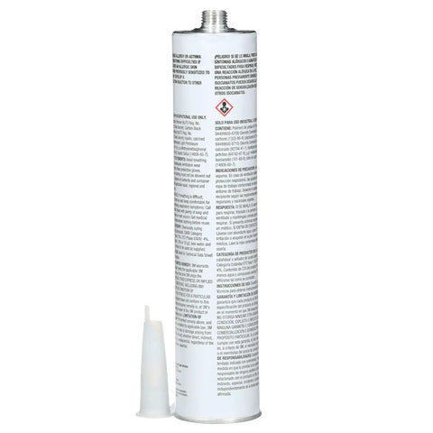 Polyurethane Adhesive for Glass 310 mL Cartridge Pack of 1 Black, Fast-Cure High-Strength Structural and Windshield Bonding Sealant