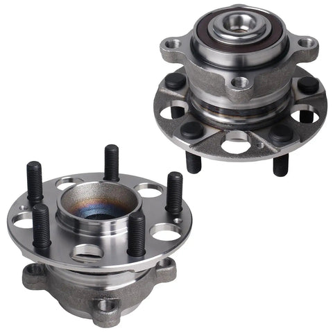 Rear Wheel Bearing and Hub Assembly 512353 for Honda Accord 2008-2012 and Acura TSX 2009-2014, 5 lug, ABS compatible, side view