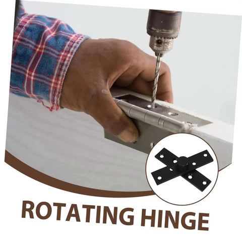 Installation of heavy duty pivot hinge for hidden secret doors stainless steel black finish