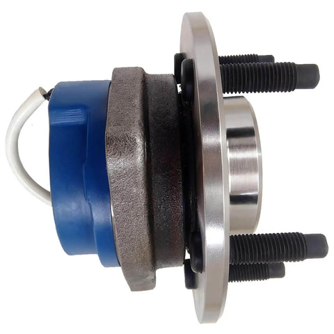 Side view of Two Front Wheel Bearing Hub Assemblies 513179 Replacement Kit for Buick Lucerne Century Cadillac DeVille DTS.